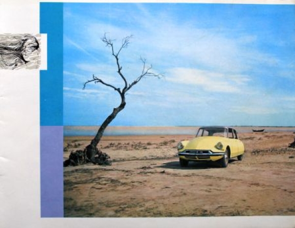 Citroen DS 19 Modelprogram 1959 Carbrochure (8417)
